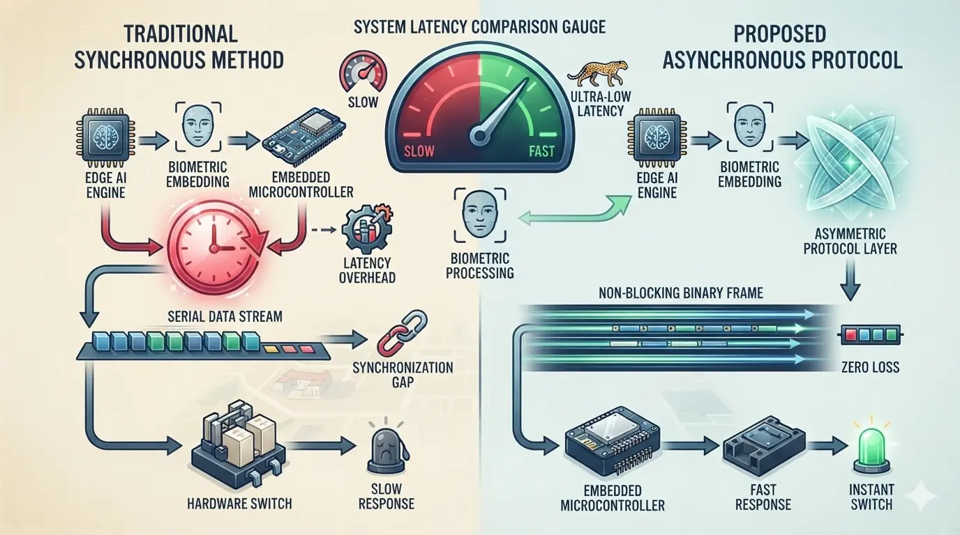 Protocolo de comunicación de baja latencia y procesamiento biométrico ...